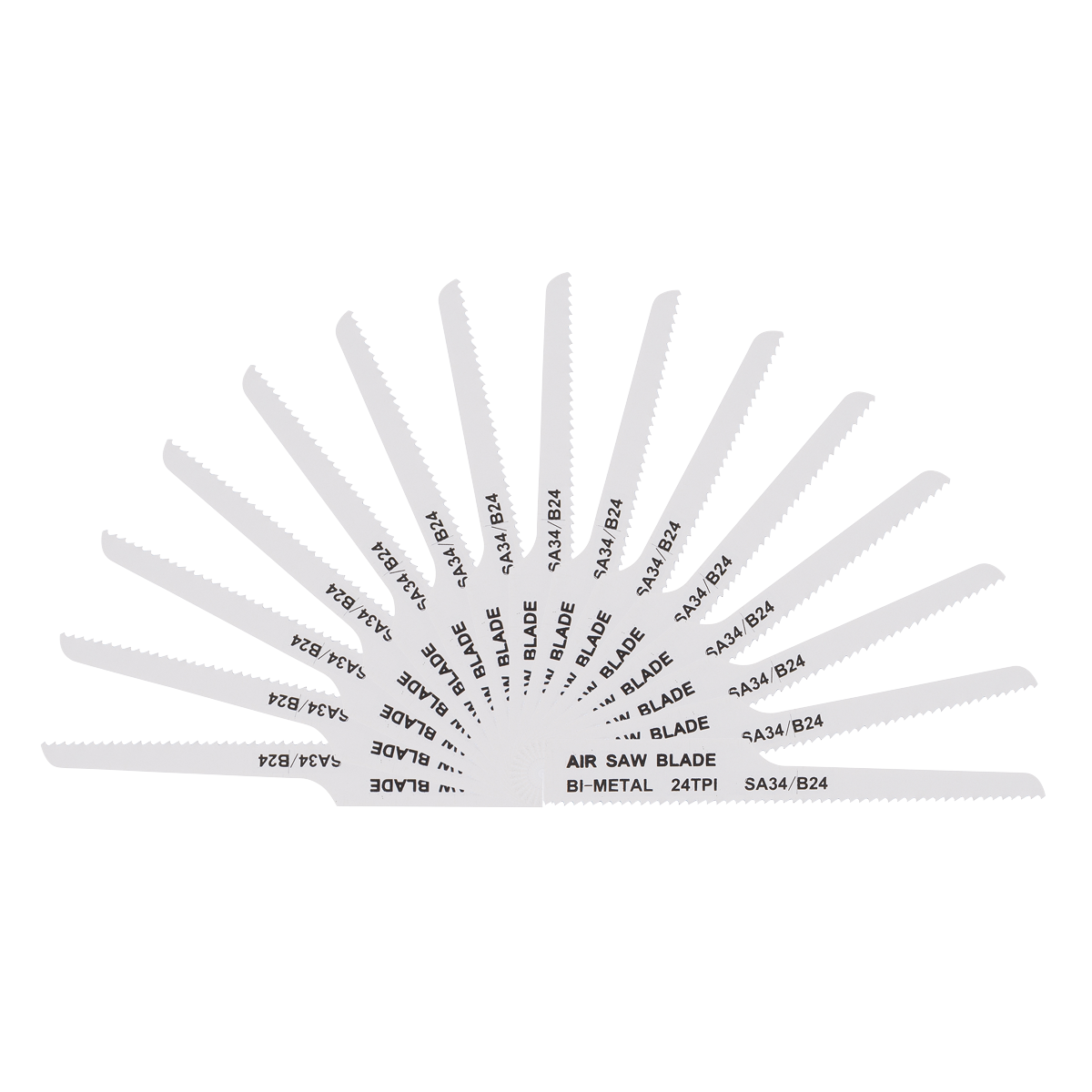 Air Saw Blade 24tpi - Pack of 15 SA34/B2415