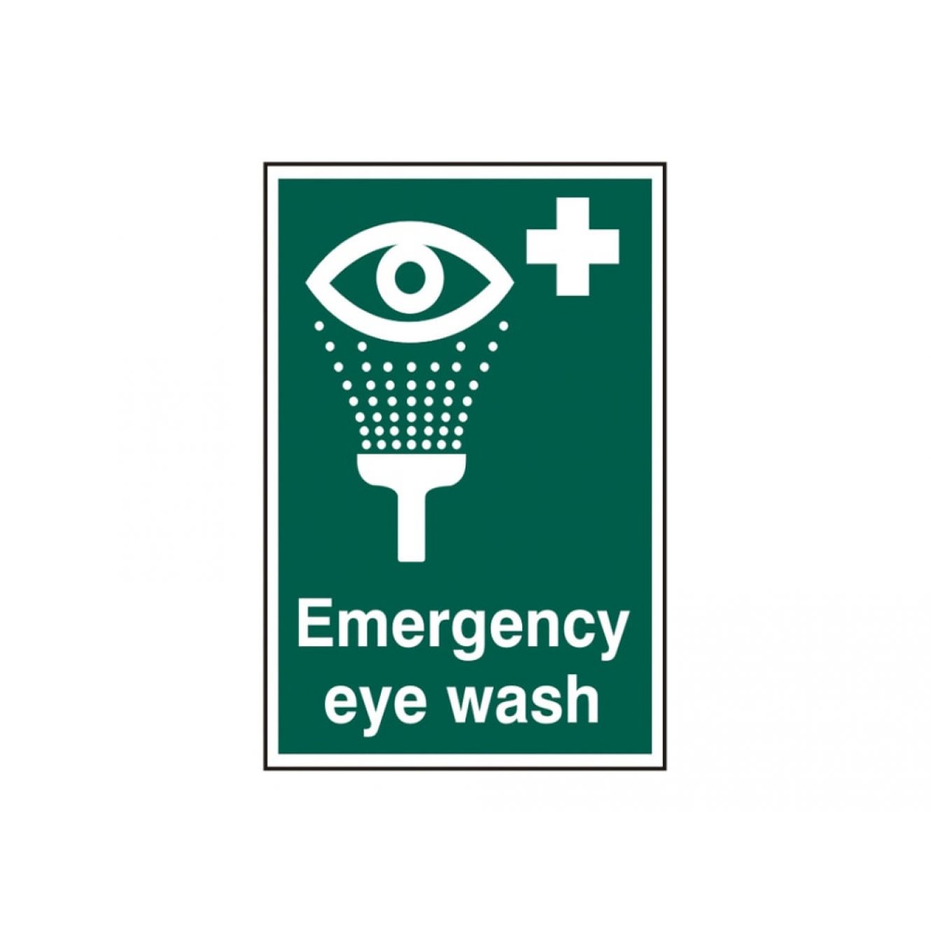 Emergency Eye Wash - PVC Sign 200 x 300mm SCA1554