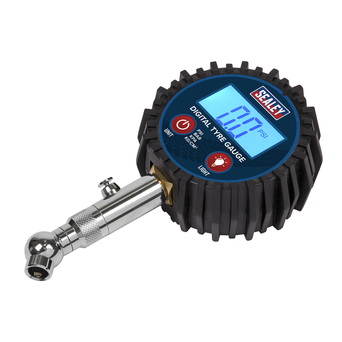 Digital Tyre Pressure Gauge with Swivel Head & Quick Release TST001