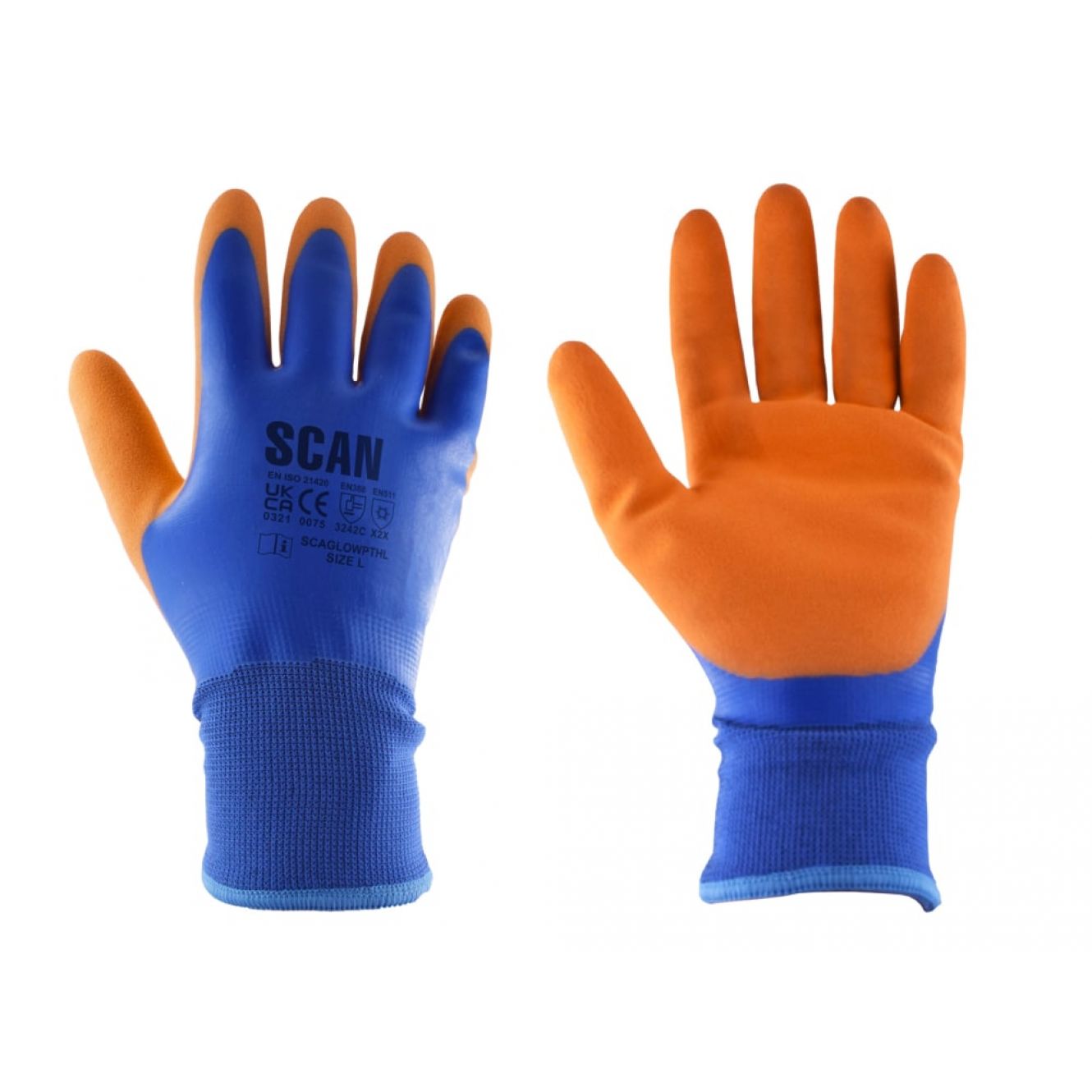 Thermal Waterproof Latex Coated Gloves