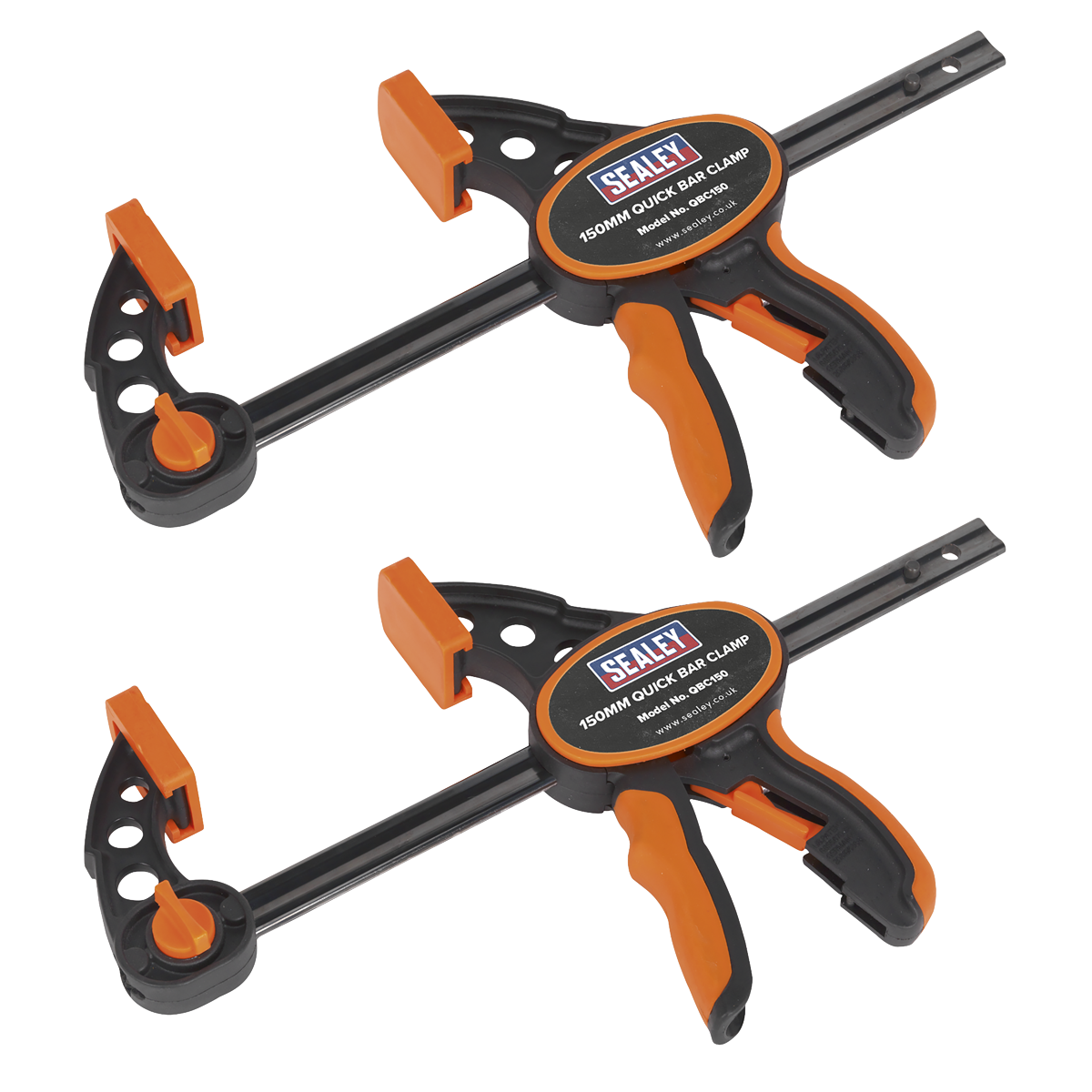 Quick Bar Clamp 150mm - 2pc Set QBC1502