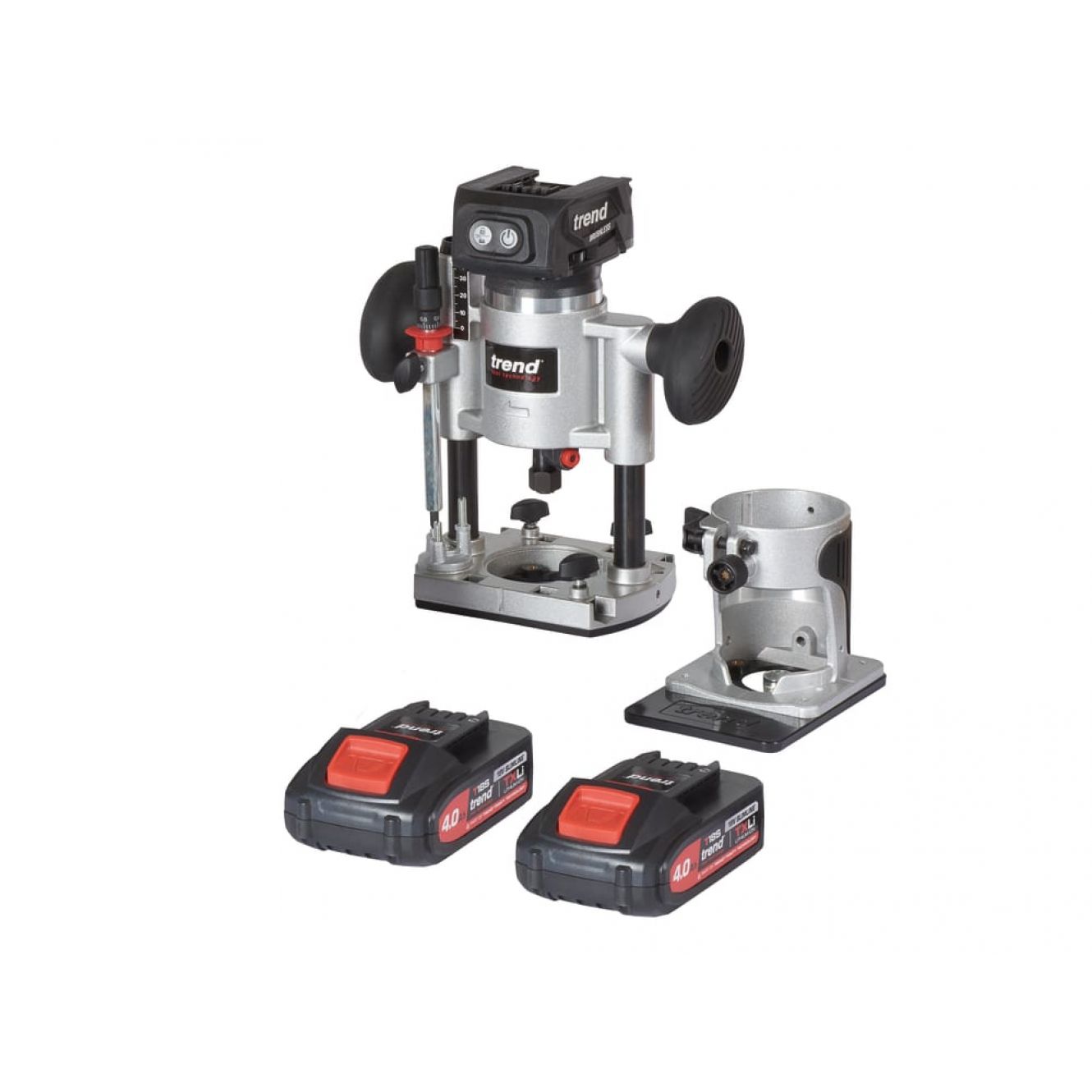 T18S/R14K2 1/4in Router 18V 2 x 4.0Ah Li-ion TRET18SR14K2
