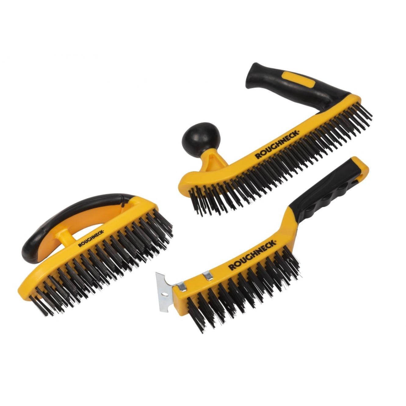 Heavy Duty Wire Brush Set (3pc) ROU52094