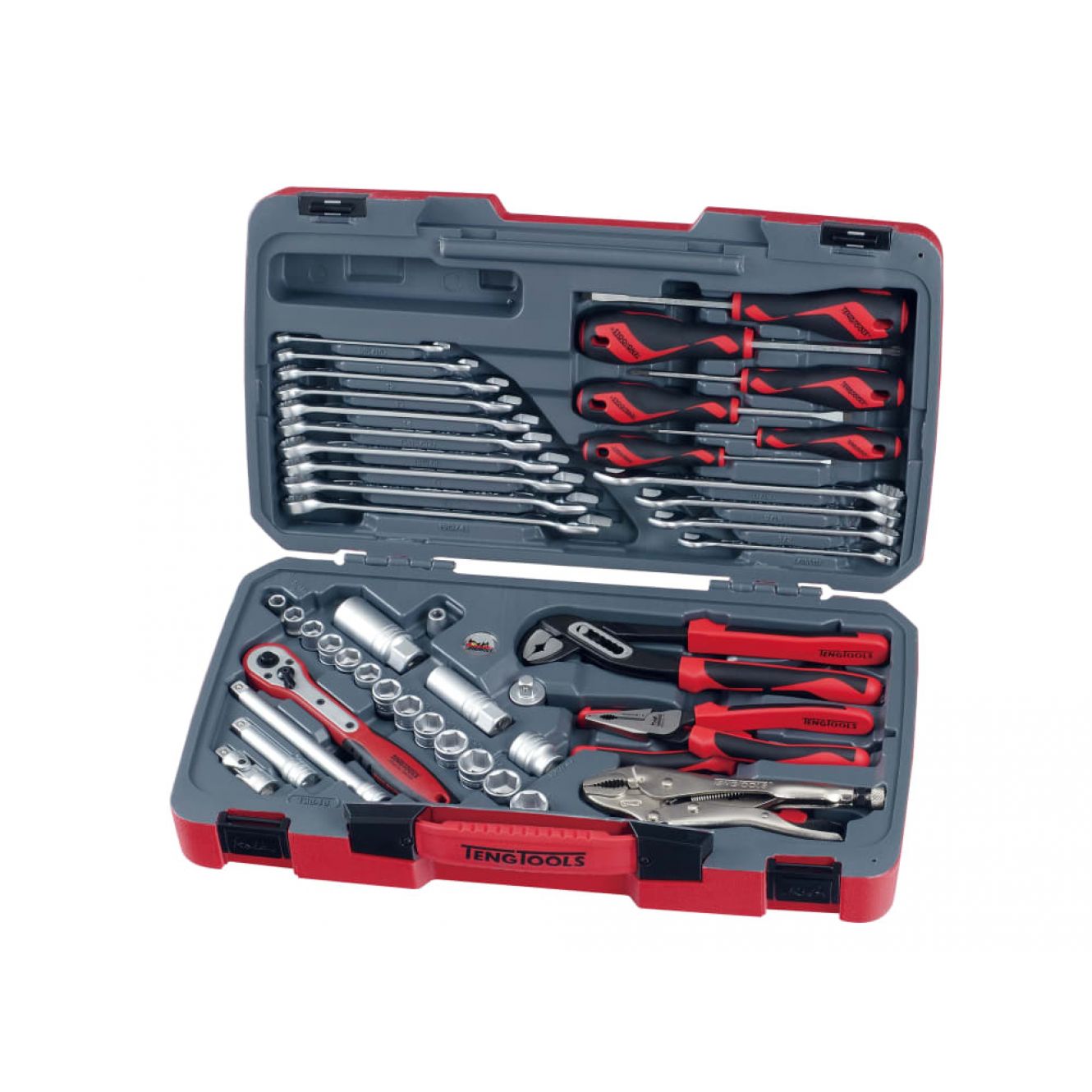 T3848 Socket & Tool Set of 48 Metric & AF 3/8in Drive TENT3848