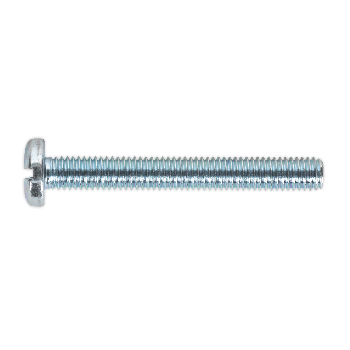 Machine Screw M5 x 50mm Pan Head Slot Zinc Pack of 50 MSS550