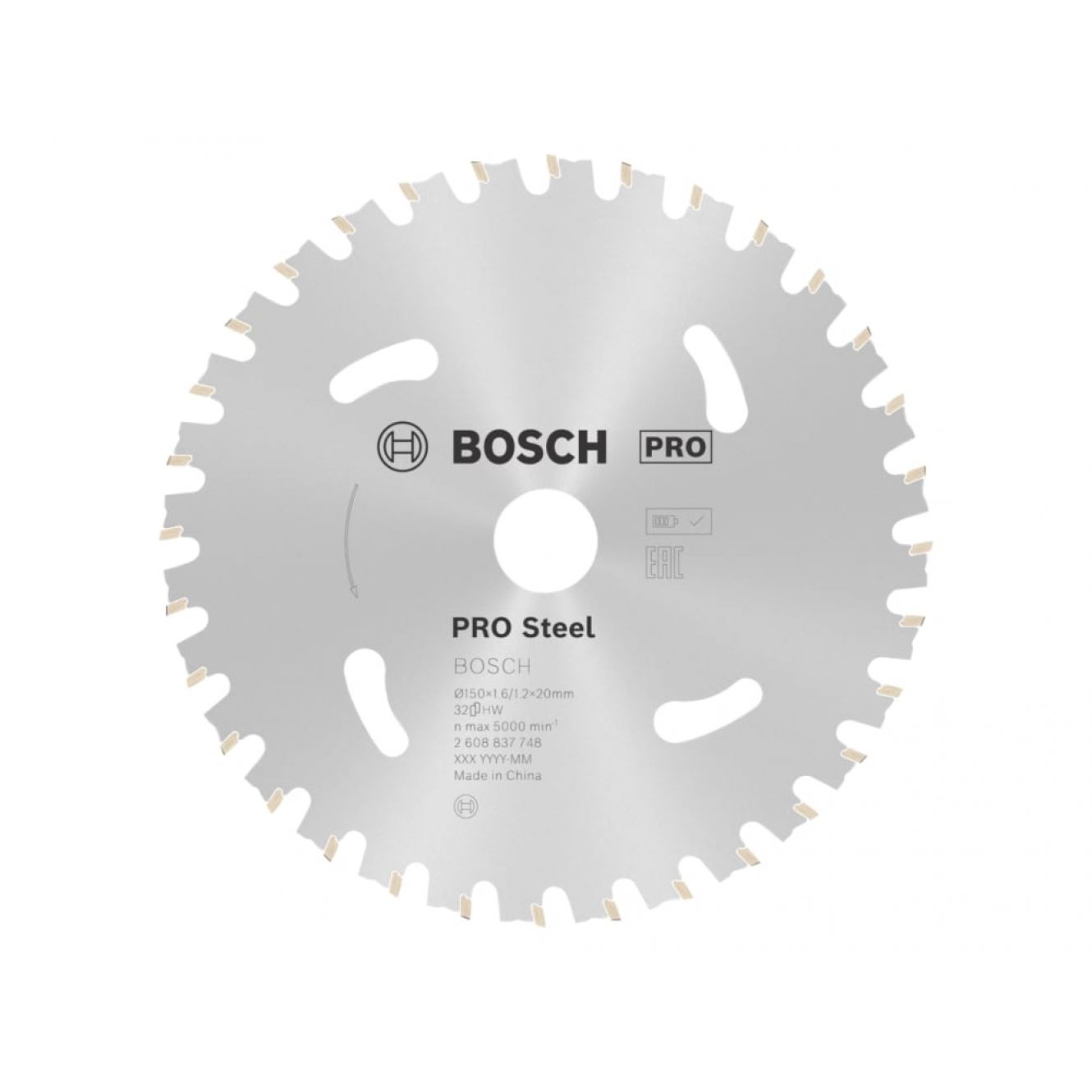 PRO Steel Cordless Circular Saw Blade