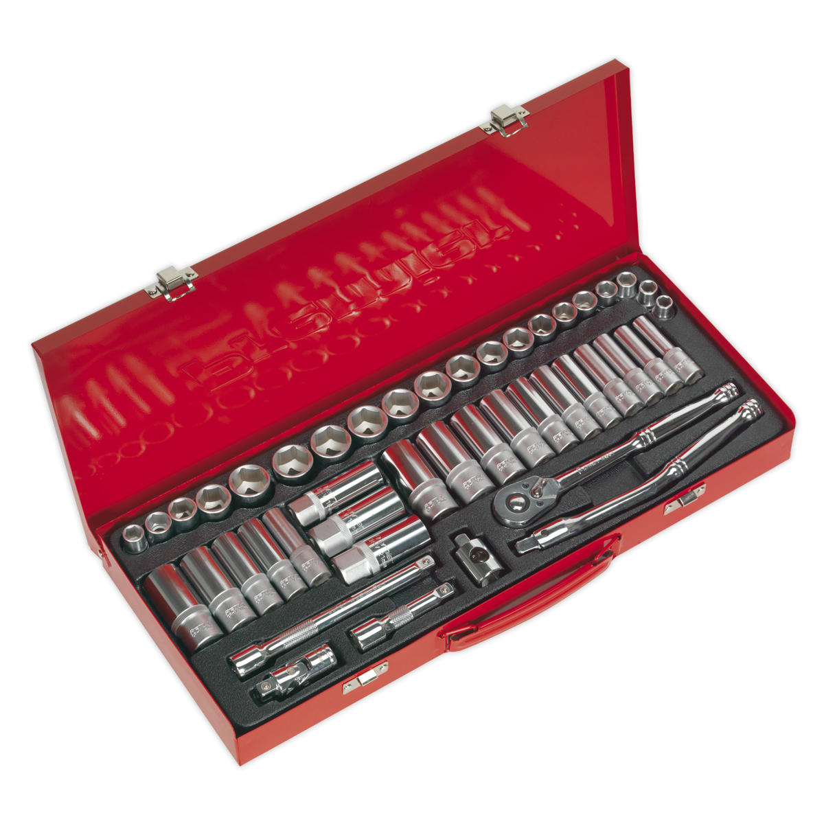 Socket Set 45pc 3/8"Sq Drive 6pt WallDrive® - Metric/Imperial AK692