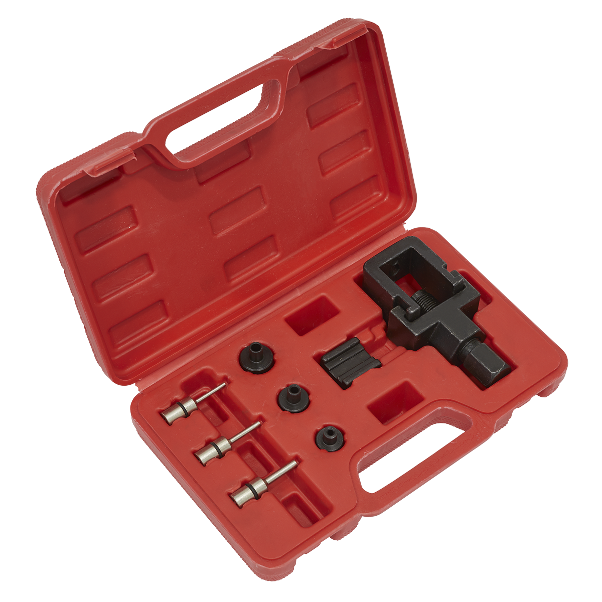 Motorcycle Chain Splitter & Riveting Tool Set - Heavy-Duty SMC4
