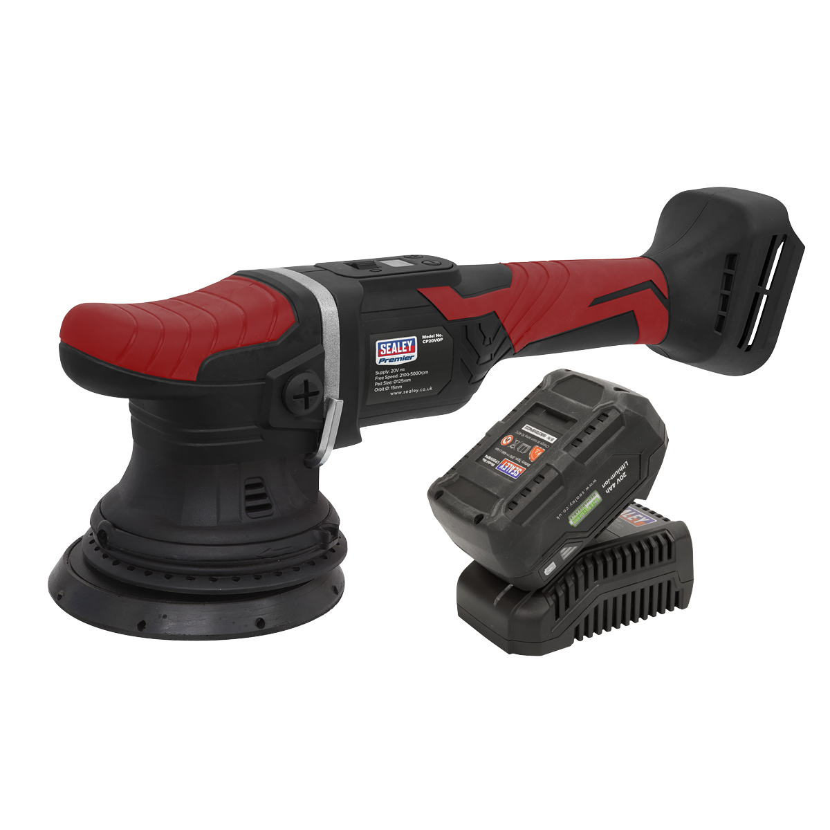 Cordless Orbital Polisher Kit 20V SV20 Series Ø125mm CP20VOPKIT