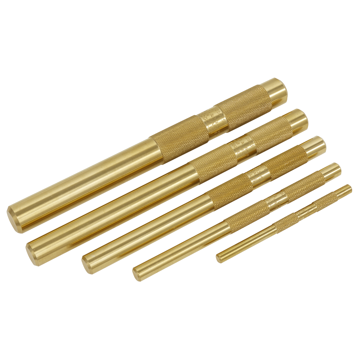 Brass Punch Set 5pc AKB05