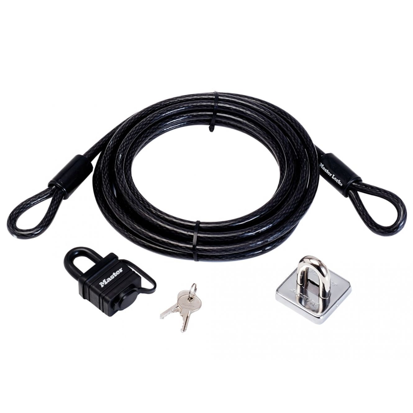 Garden Security Kit with Lock Anchor & Cable 4.5m MLK8271E