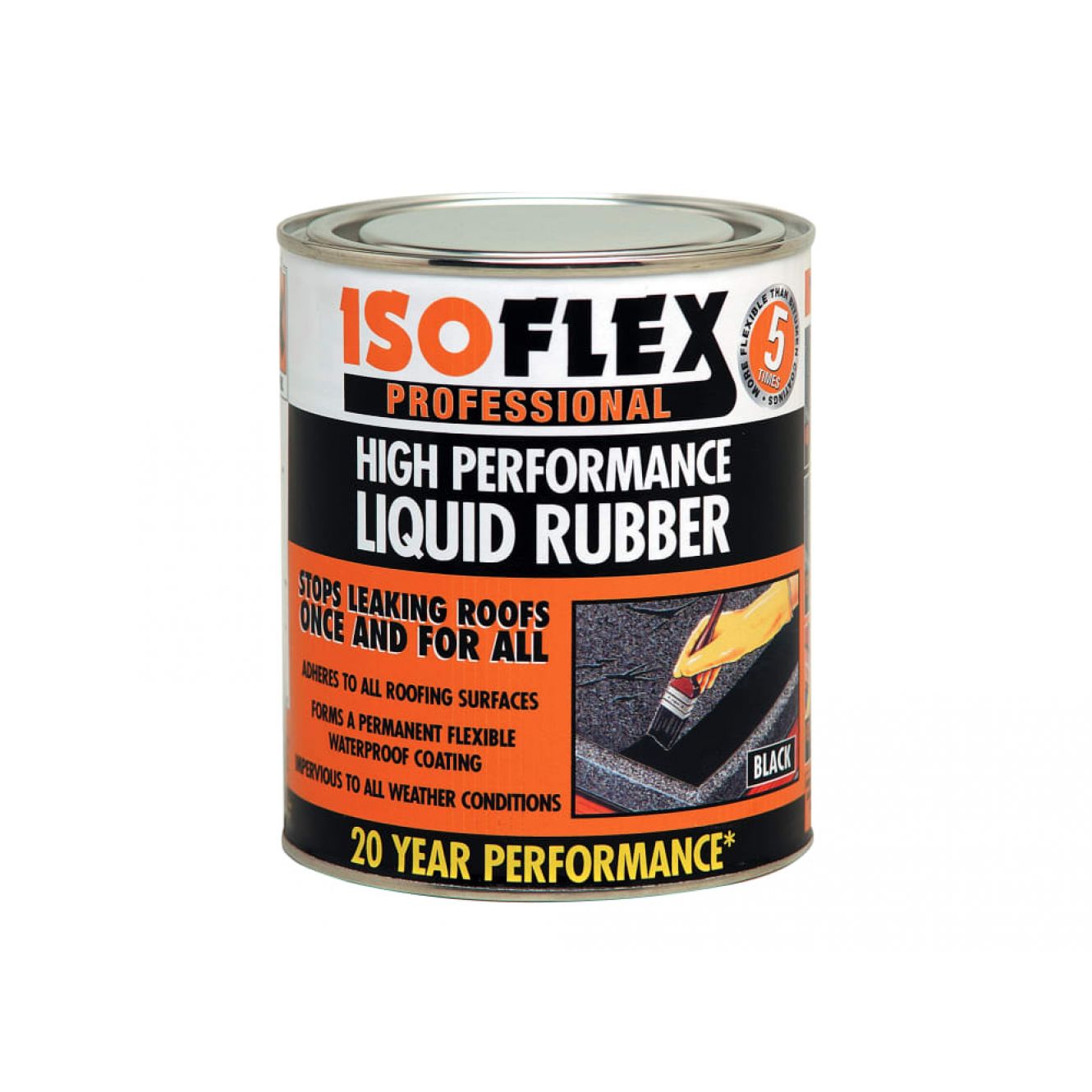 Isoflex Liquid Rubber, Black