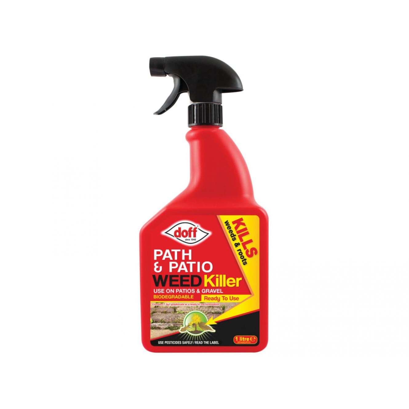 Path & Patio Weedkiller RTU 1 litre DOFFPA00