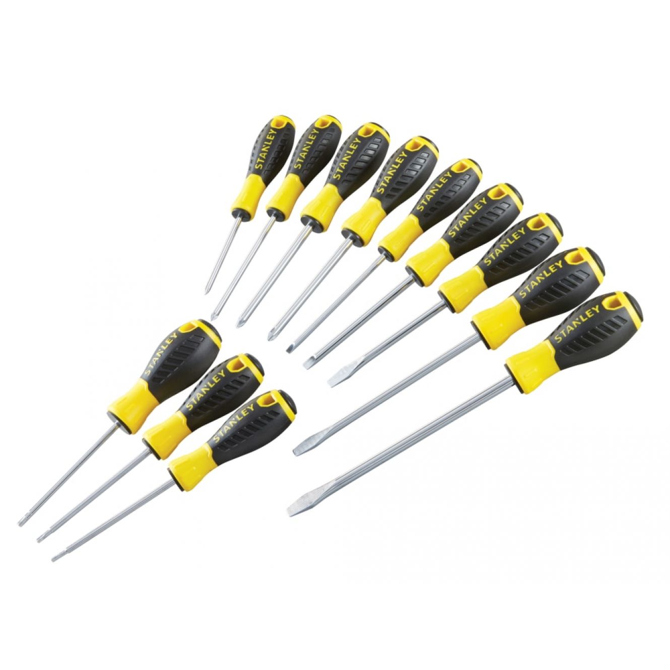 0-60-212 Essential Screwdriver Set, 12 Piece STA060212