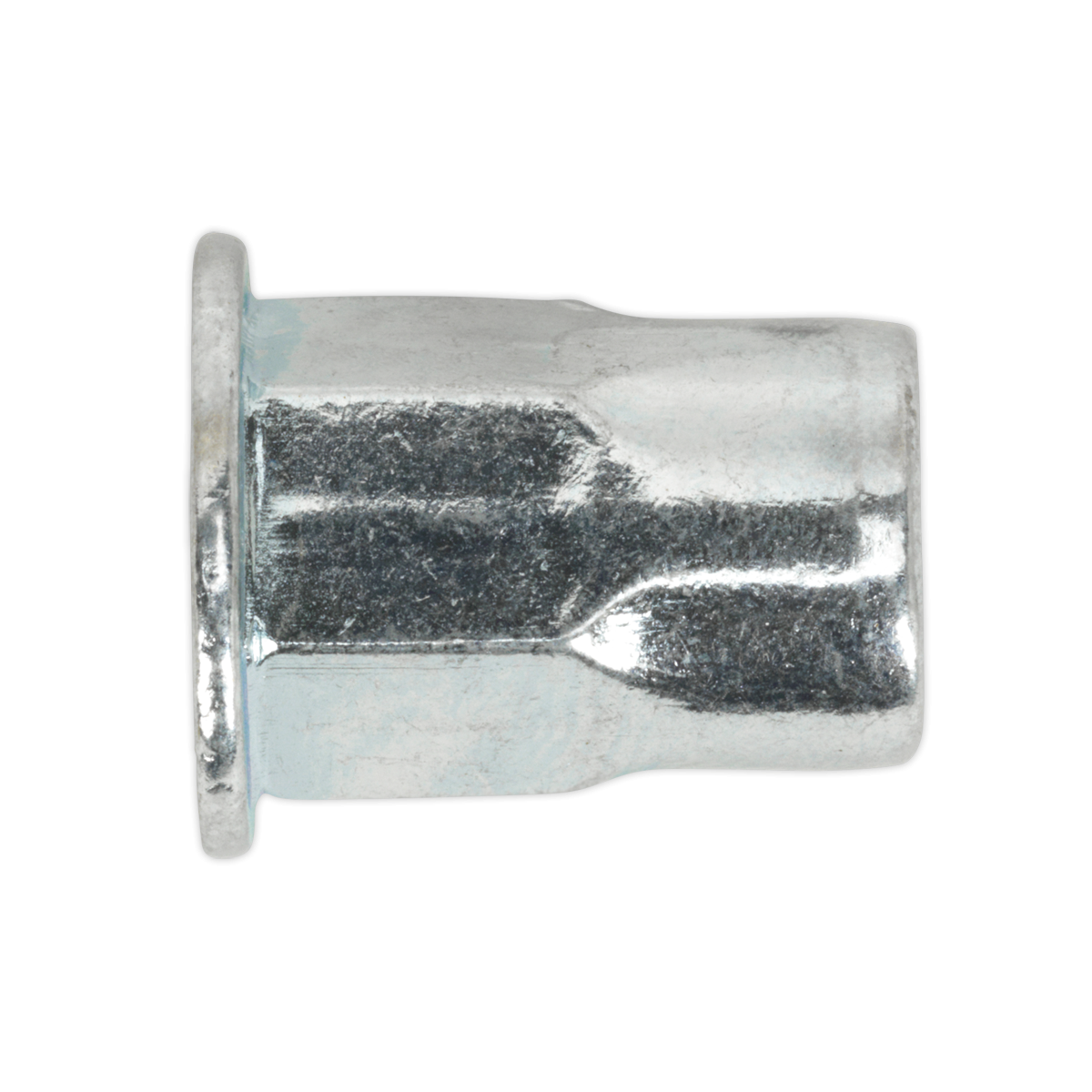 Threaded Insert (Rivet Nut) M8 Half Hex Pack of 50 TIHHM8