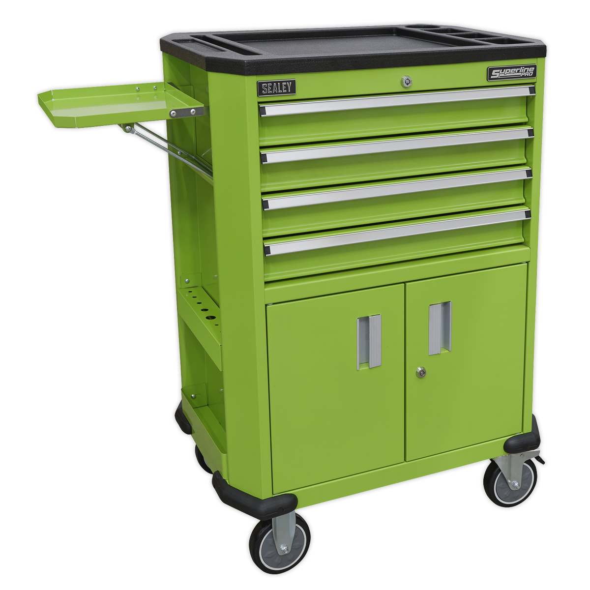 Tool Trolley with 4 Drawers & 2 Door Cupboard AP980MTHV