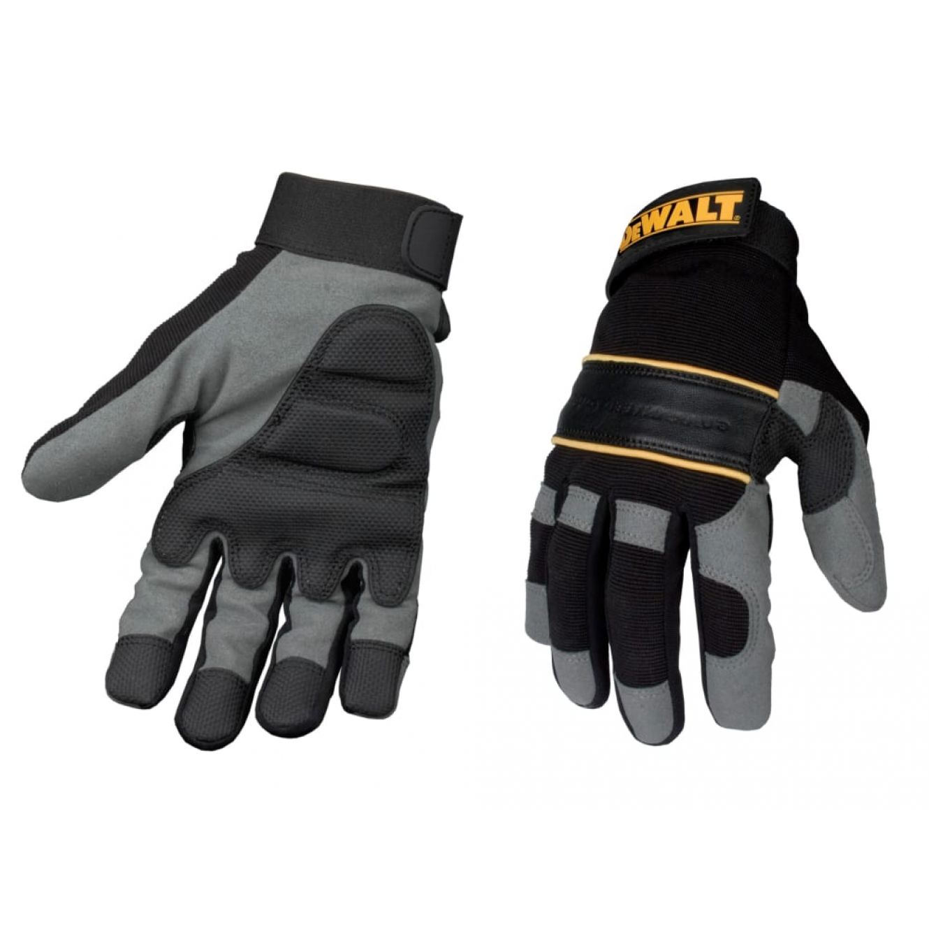 Power Tool Gel Gloves Black/Grey - Large DEWDWGPTG