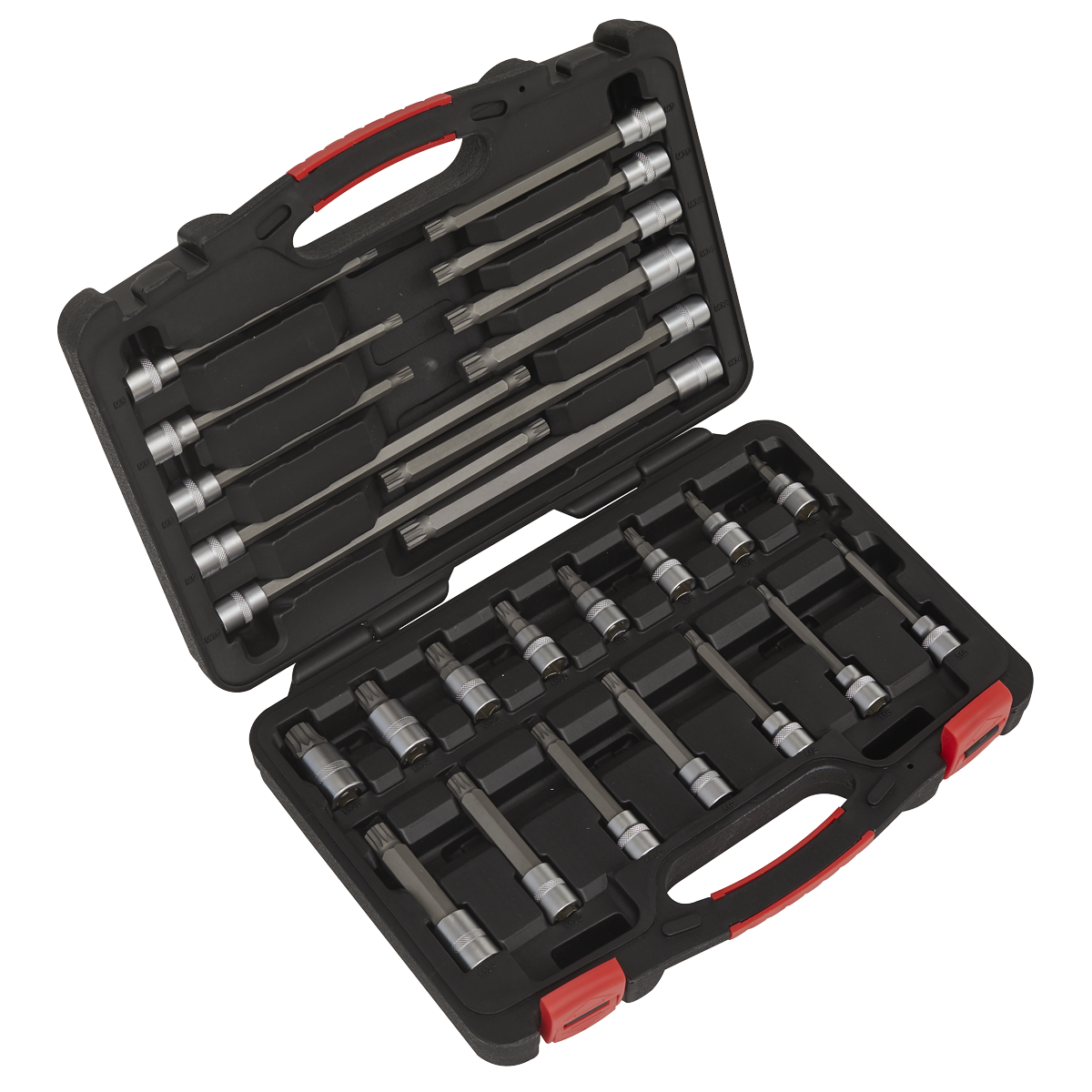 Spline Socket Bit Set 26pc 3/8"Sq Drive - Platinum Series AK89002