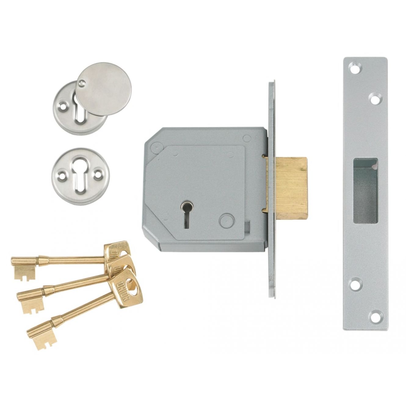 3G114E BS C Series 5 Lever Mortice Deadlock