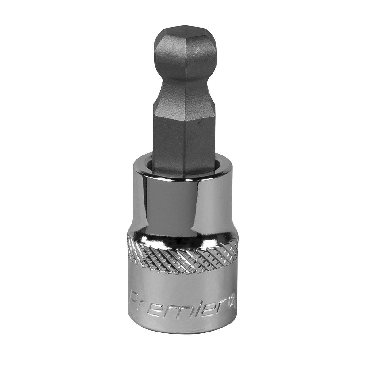 Ball-End Hex Socket Bit 10mm 3/8"Sq Drive SBBH008