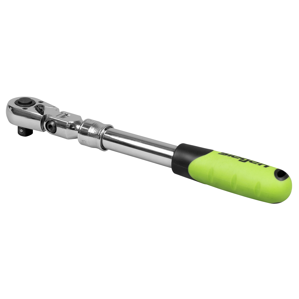 Siegen Extendable Flexi-Head Ratchet Wrench 1/2"Sq Drive S01296