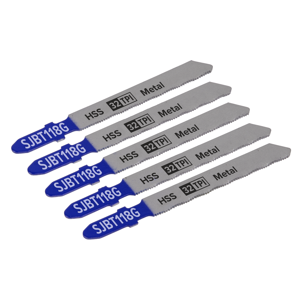 Jigsaw Blade Metal 75mm 32tpi - Pack of 5 SJBT118G
