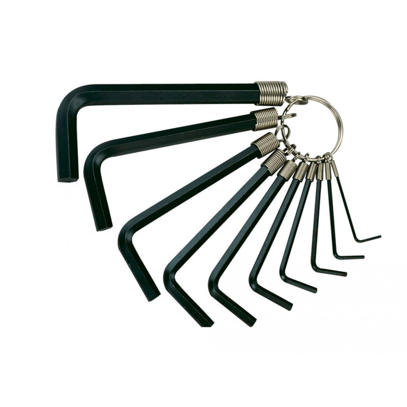 Hex Key Set of 10 on Ring