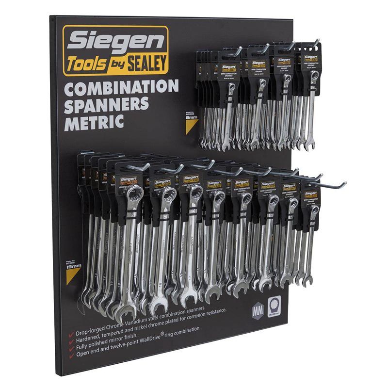 Display Panel with 8-19mm Spanners