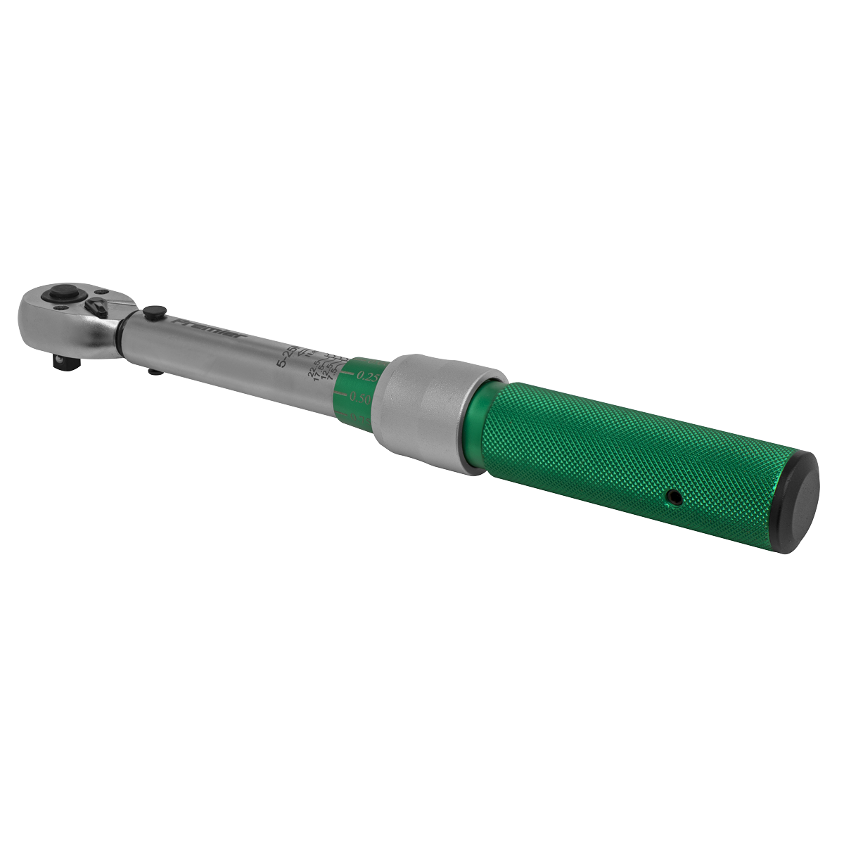 Torque Wrench Micrometer Style 1/4"Sq Drive 5-25Nm - Calibrated STW901