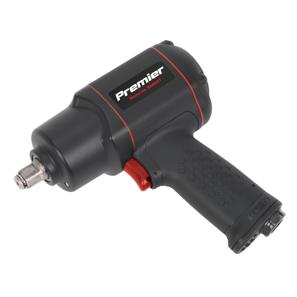 Air Impact Wrench 1/2"Sq Drive - Twin Hammer SA6007