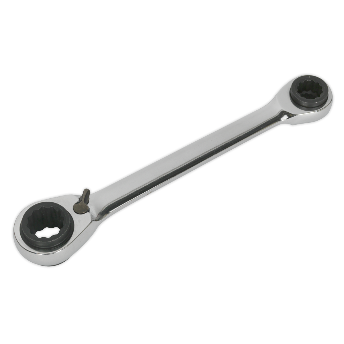 Ratchet Ring Spanner 4-in-1 Reversible Metric S0983
