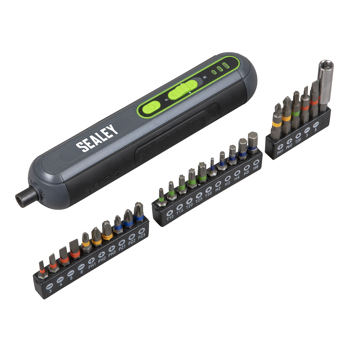 4V Cordless Screwdriver with 25pc Bit Set CP4VSD