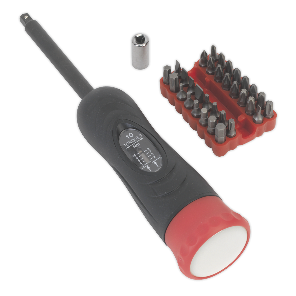 Torque Screwdriver Set 34pc 2-10Nm 1/4"Sq Drive STS100