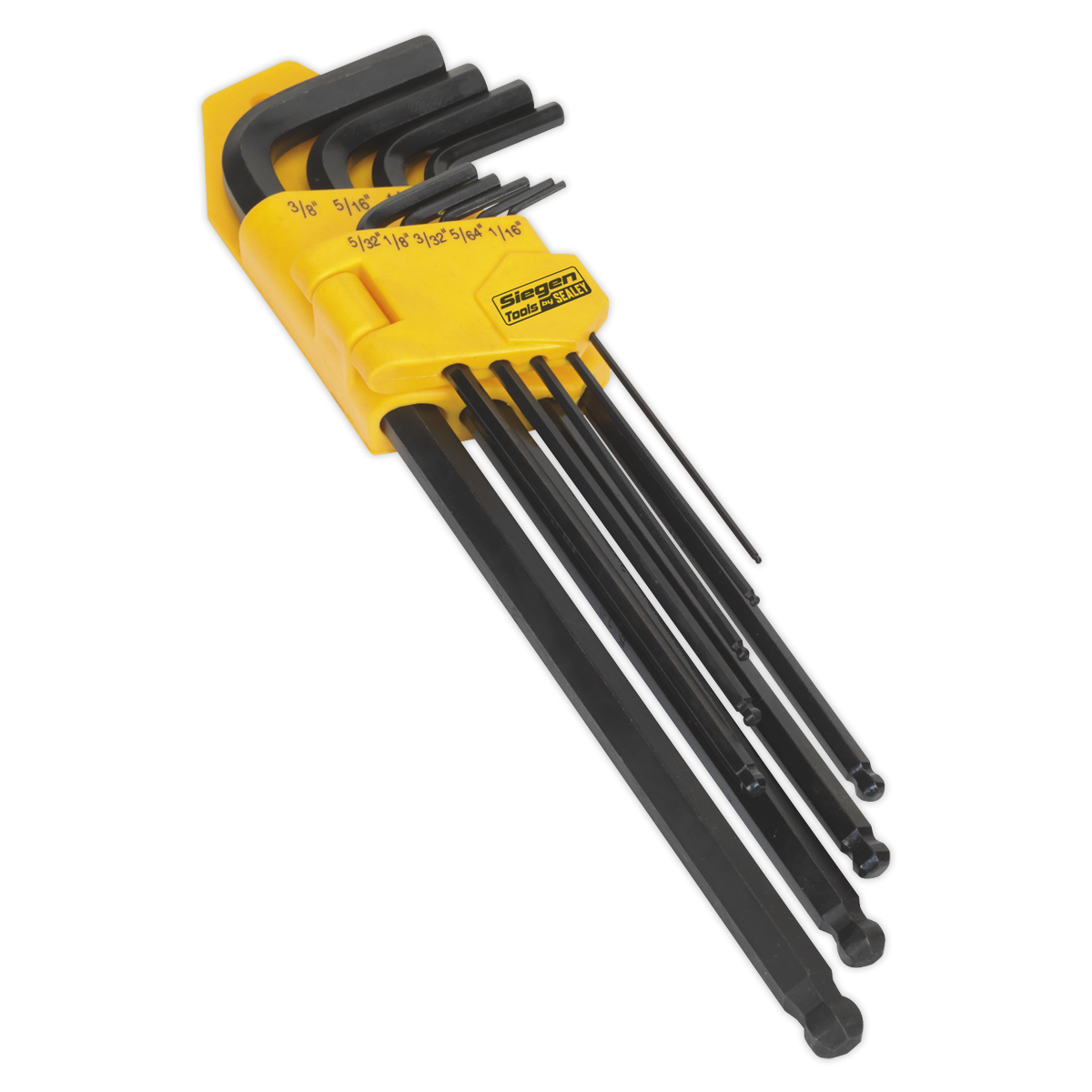 Ball-End Hex Key Set 9pc Extra-Long Imperial S01099