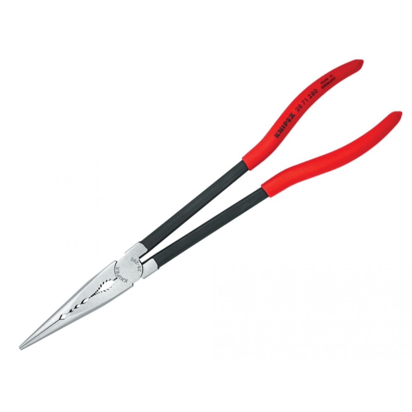 Long Reach Straight Needle Nose Pliers 280mm KPX2871280
