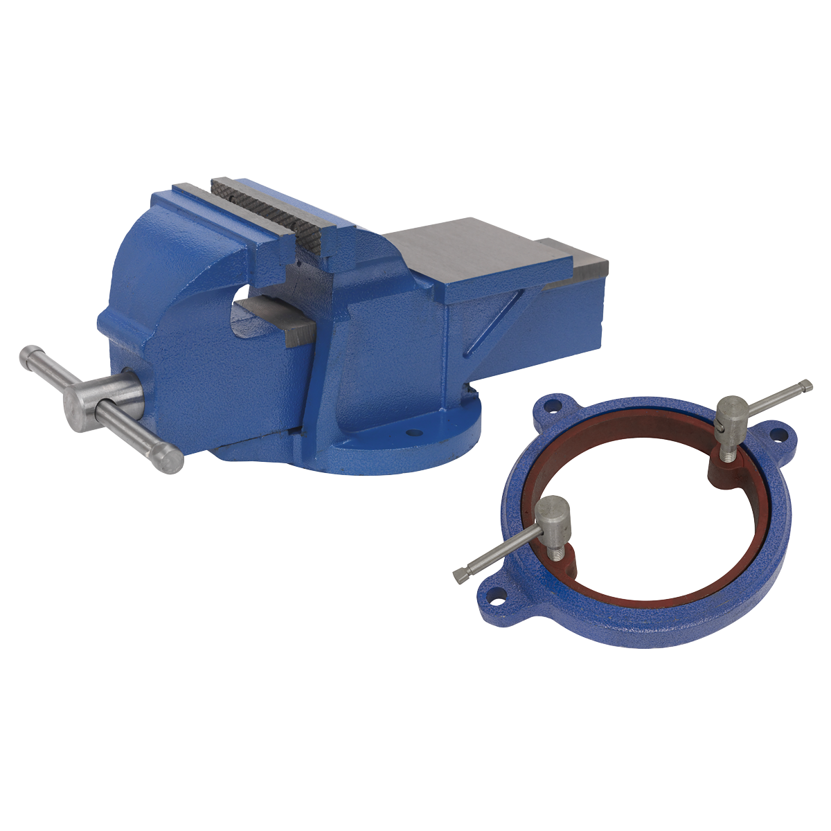 Professional Heavy-Duty Vice 150mm with Swivel Base CVXTB150COMBO