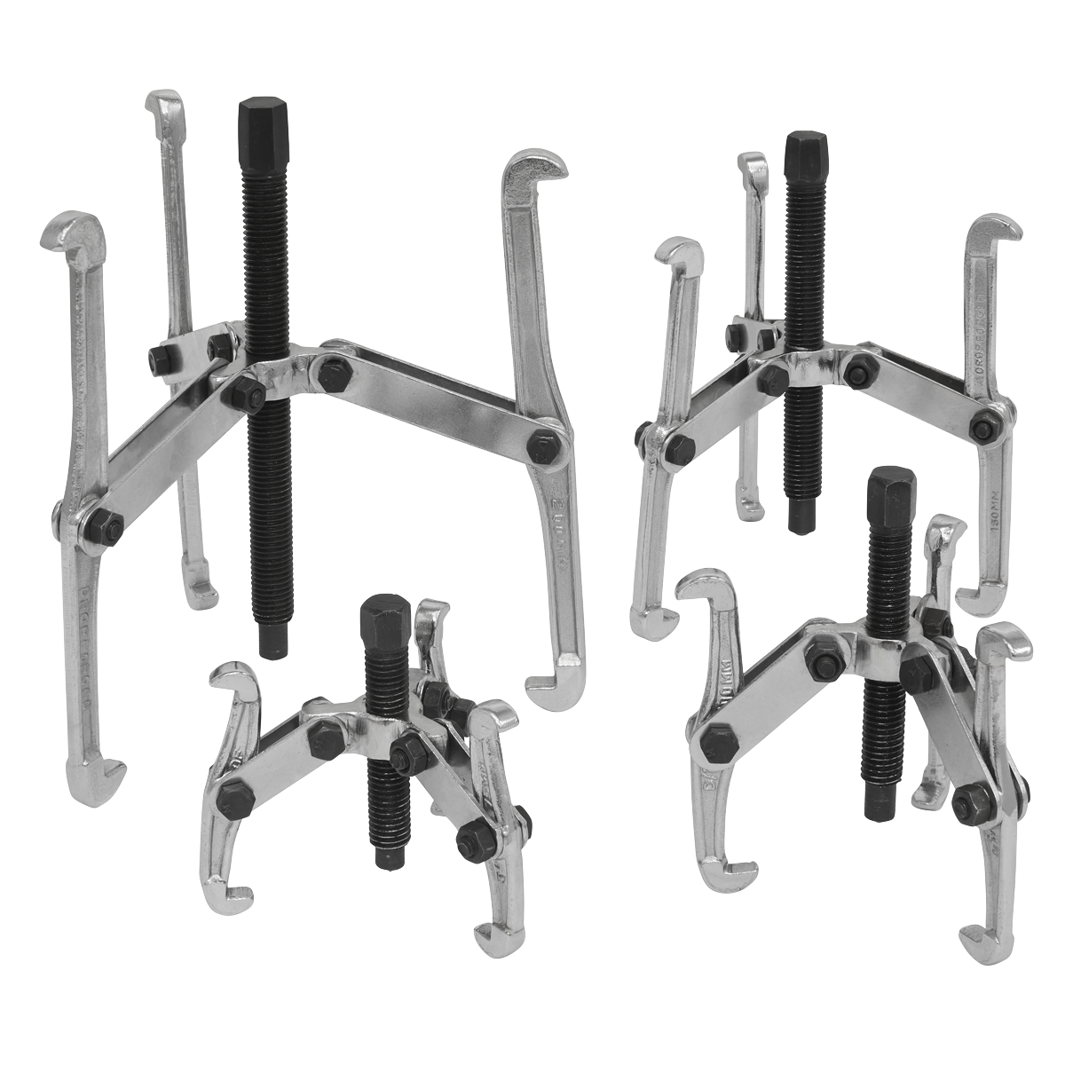 Triple Leg Gear Reversible Puller Set 4pc VS95