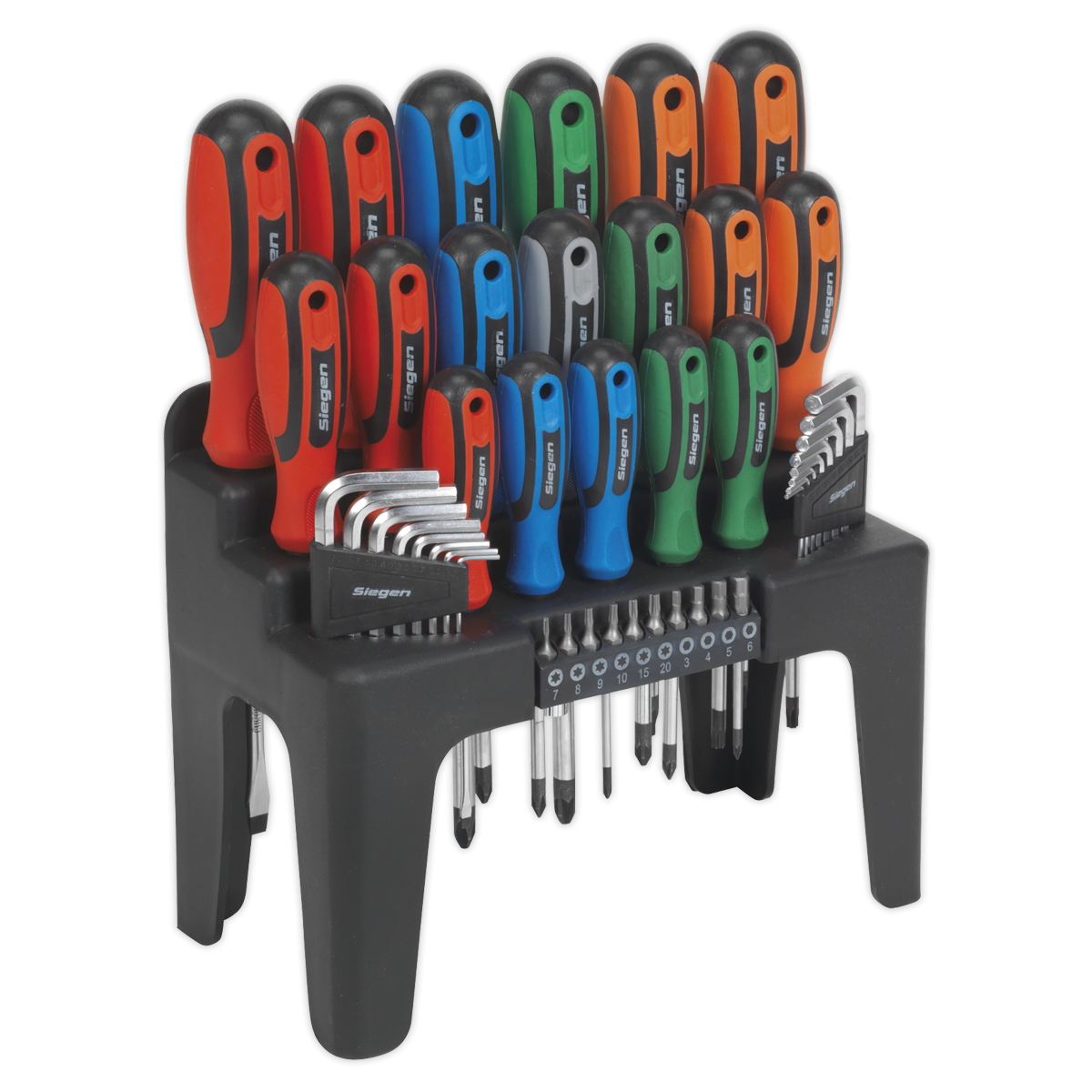 Screwdriver, Hex Key & Bit Set 44pc S01090