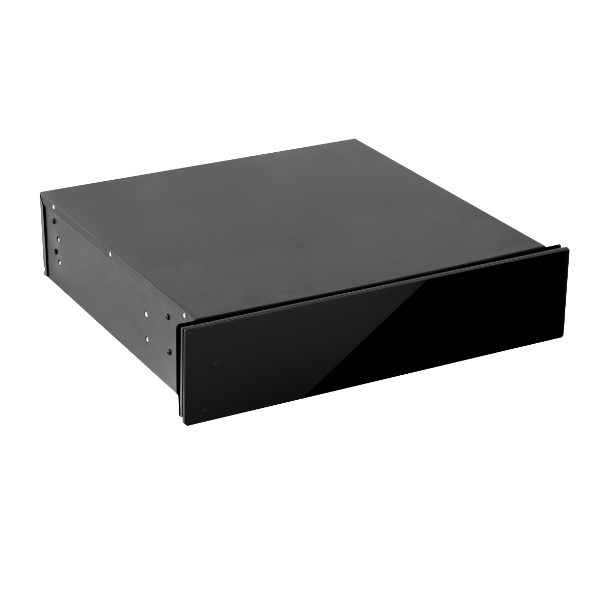 Baridi 60cm Built-In Warming Drawer, Push-to-Open, Anti-Slip Mat, Black DH201