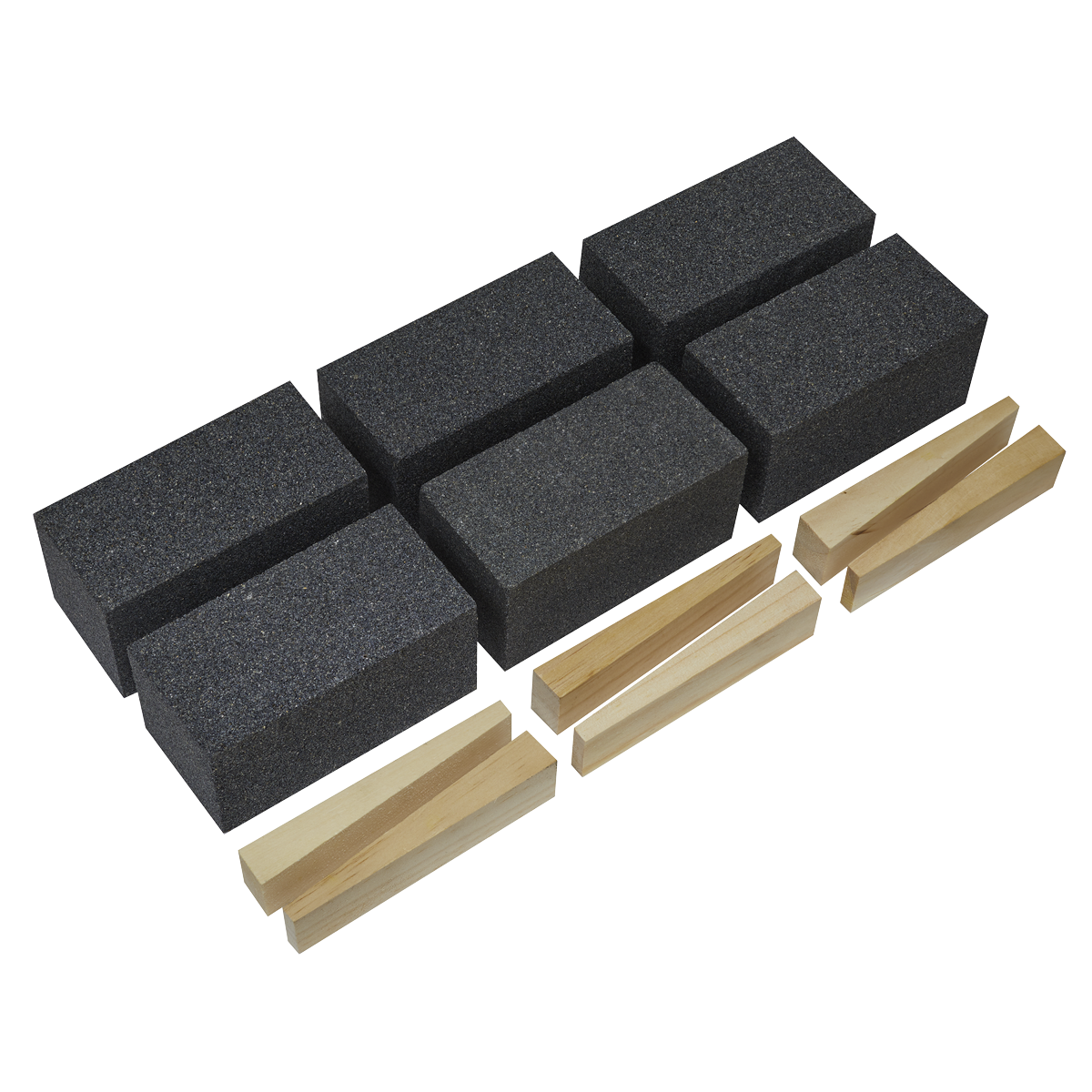 Floor Grinding Block 50 x 50 x 100mm 12Grit - Pack of 6 FGB12