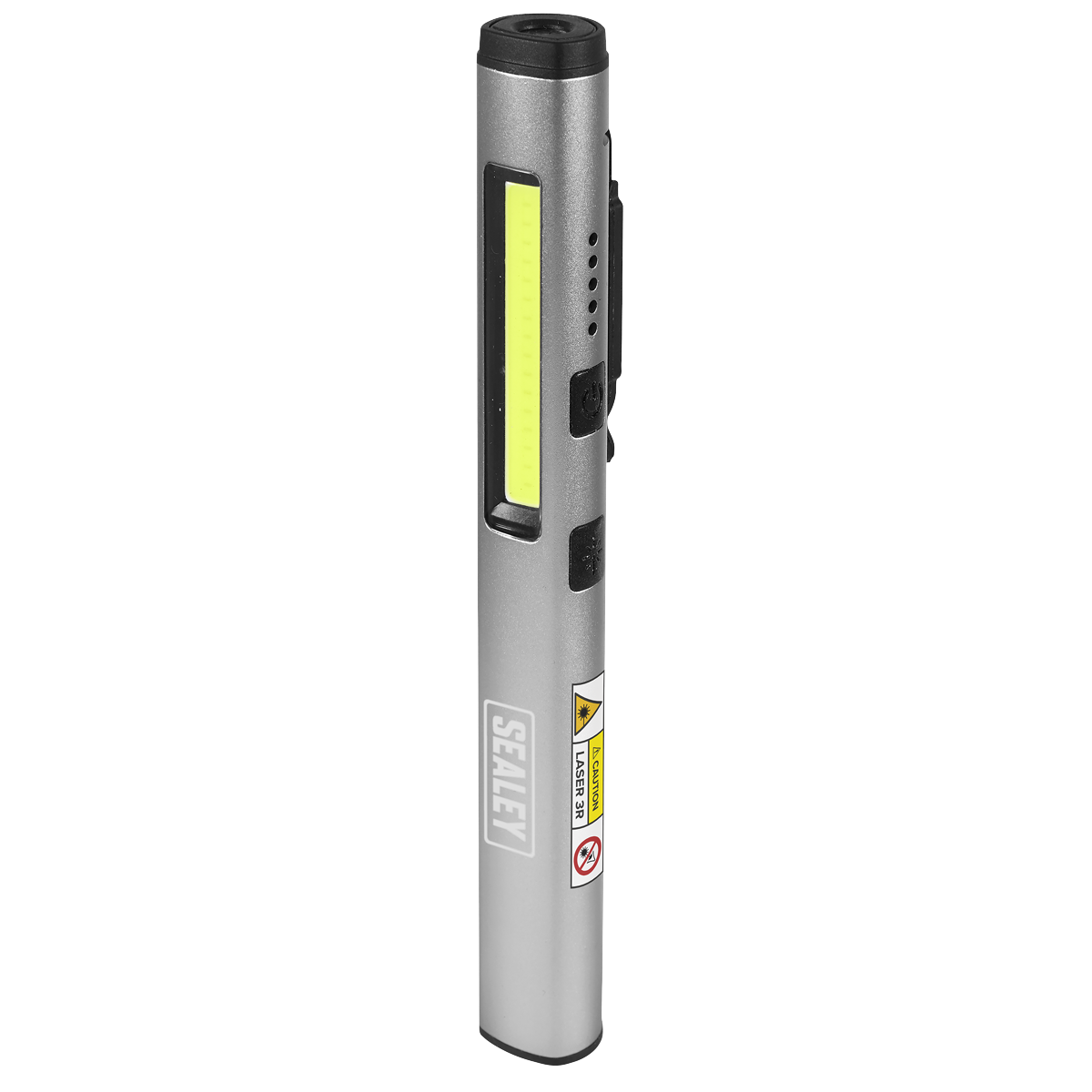 Penlight Torch with UV 5W COB & 3W SMD LED with Laser Pointer Rechargeable LED450UV