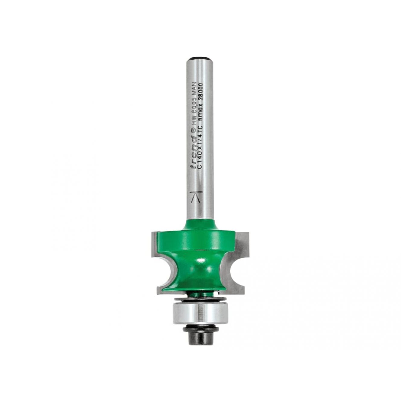 Bearing Guided Corner Bead, 1/4in Shank