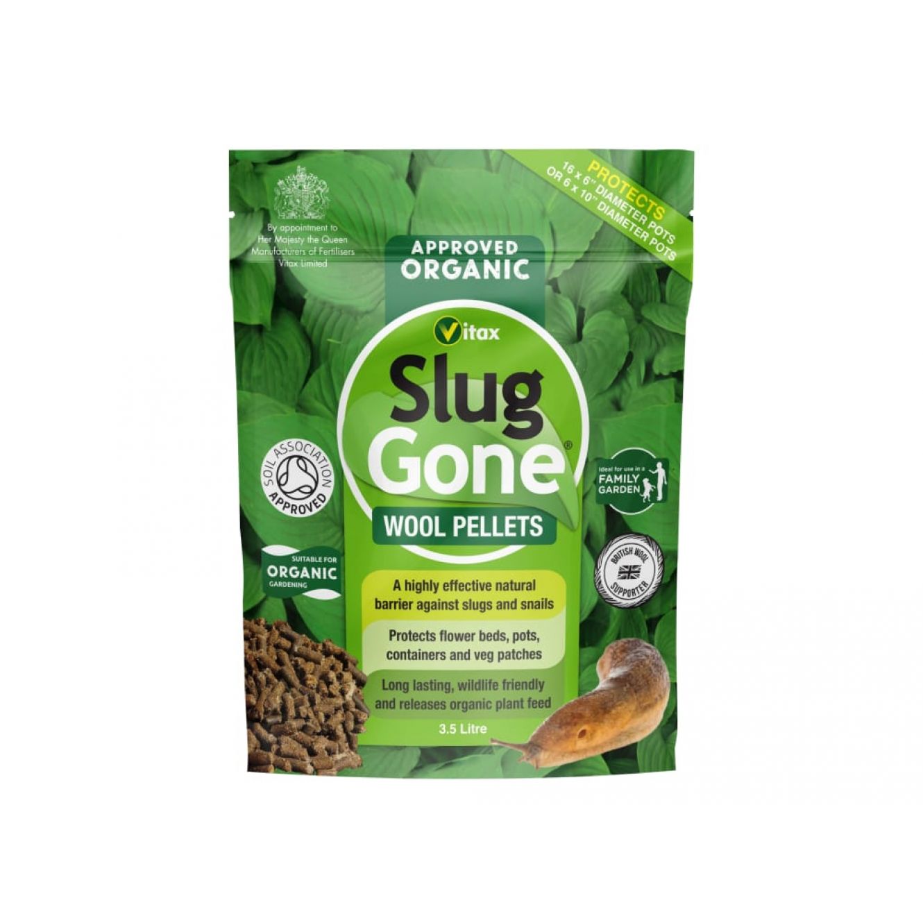 Slug Gone Wool Pellets