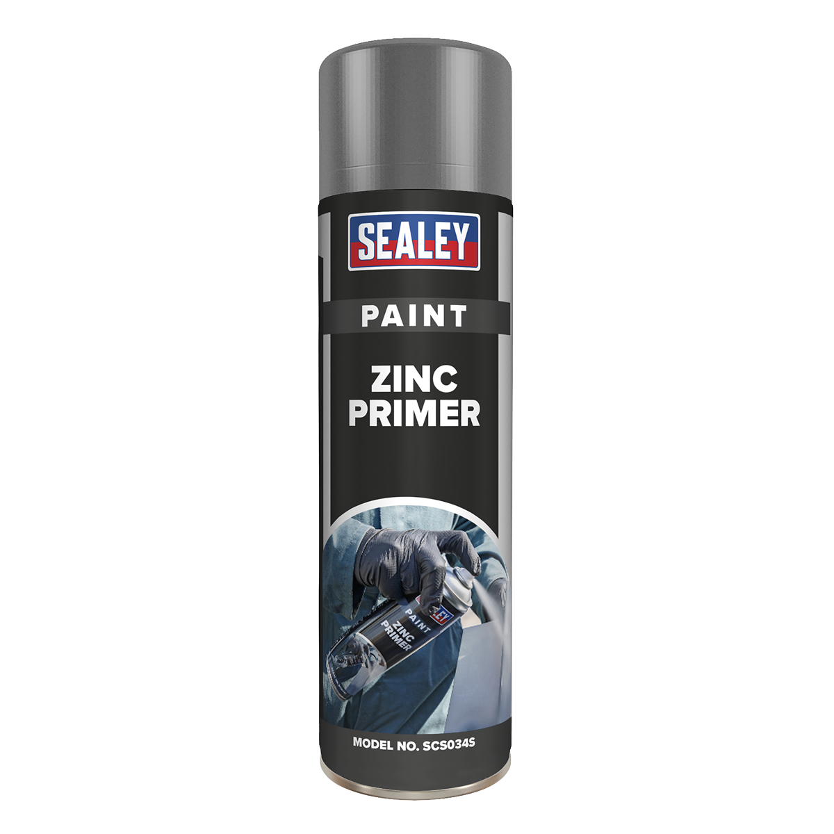 Grey Zinc Primer Paint 500ml SCS034S