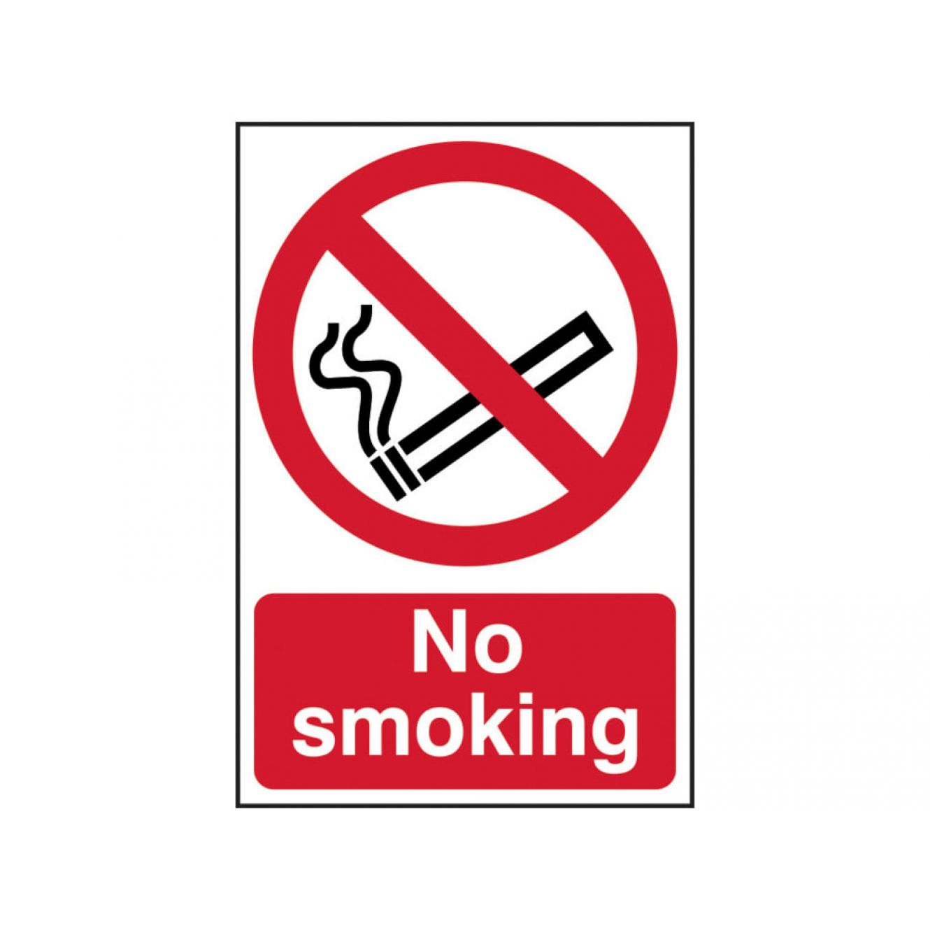 No Smoking - PVC 400 x 600mm SCA4050