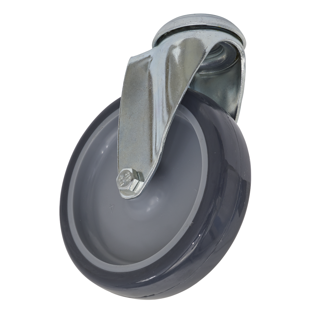 Castor Wheel Bolt Hole Swivel Ø100mm SCW2100SB