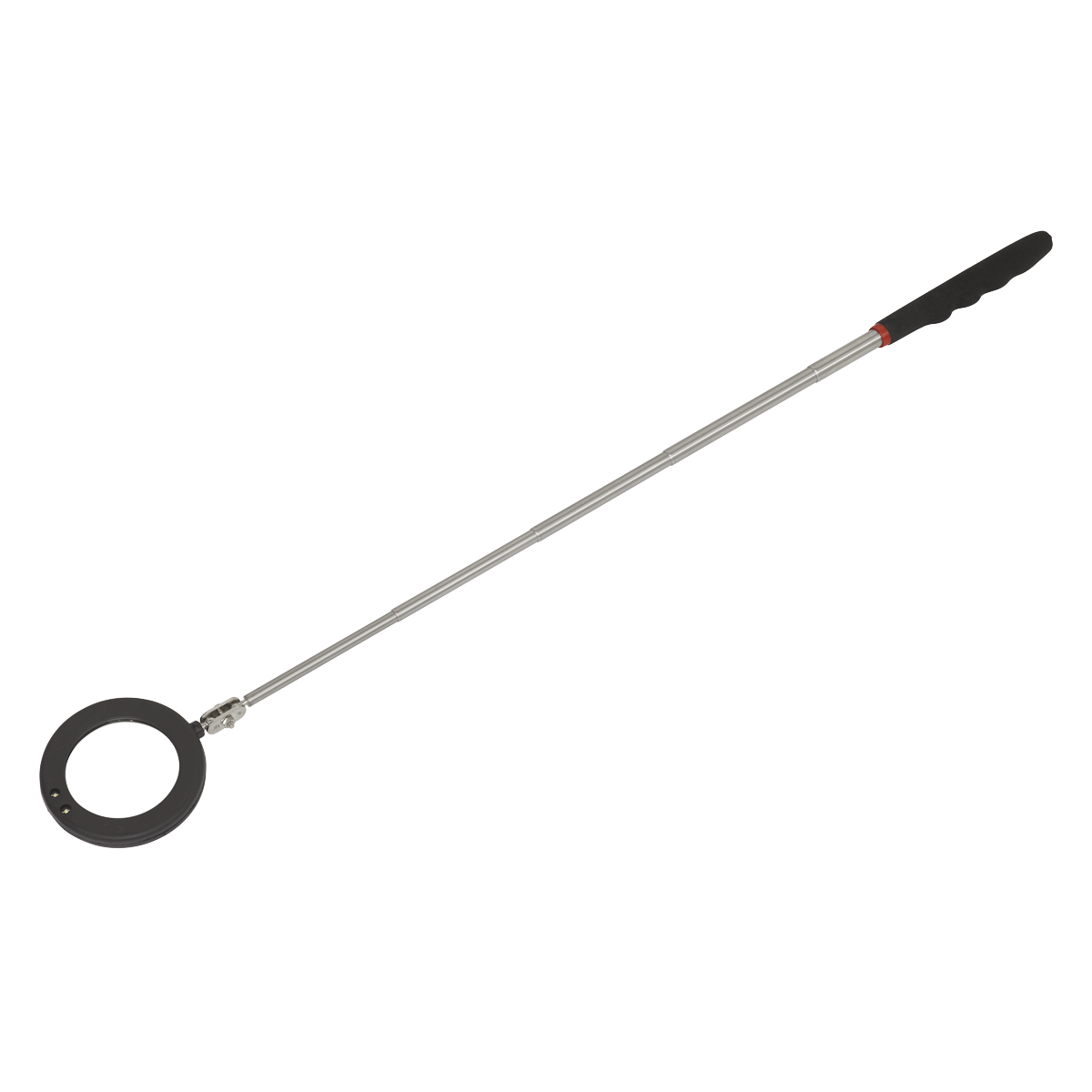 Telescopic Inspection Mirror Ø75mm with LED S0947