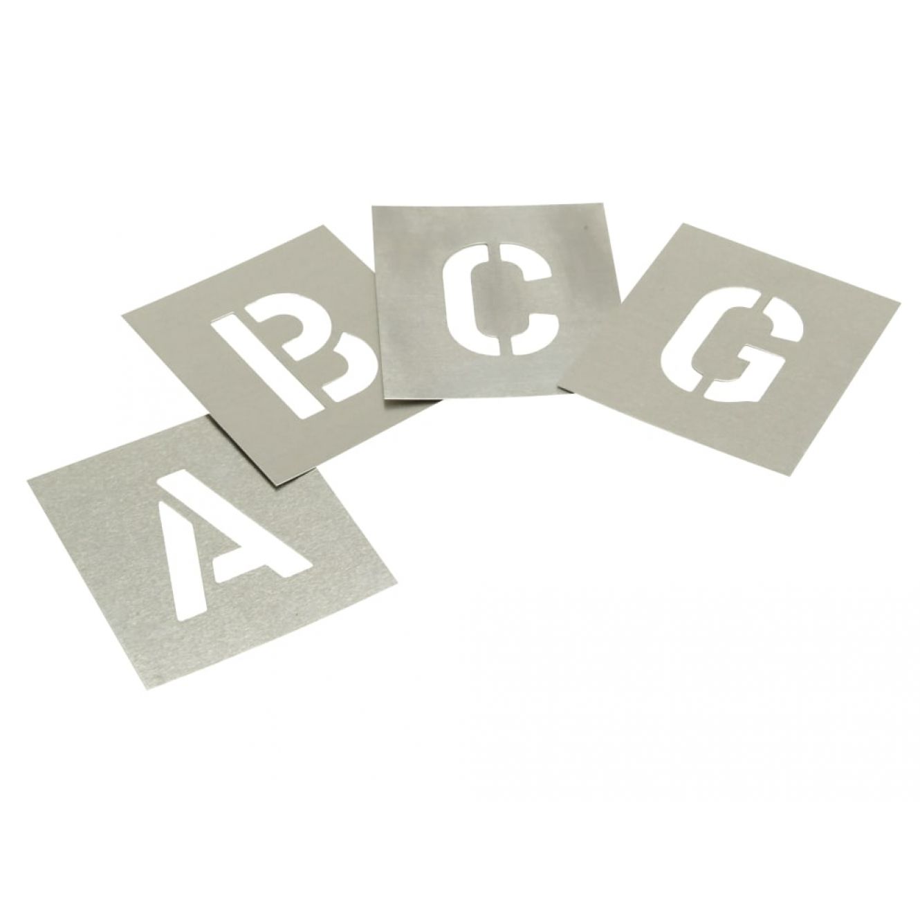 Zinc Stencil - Letters