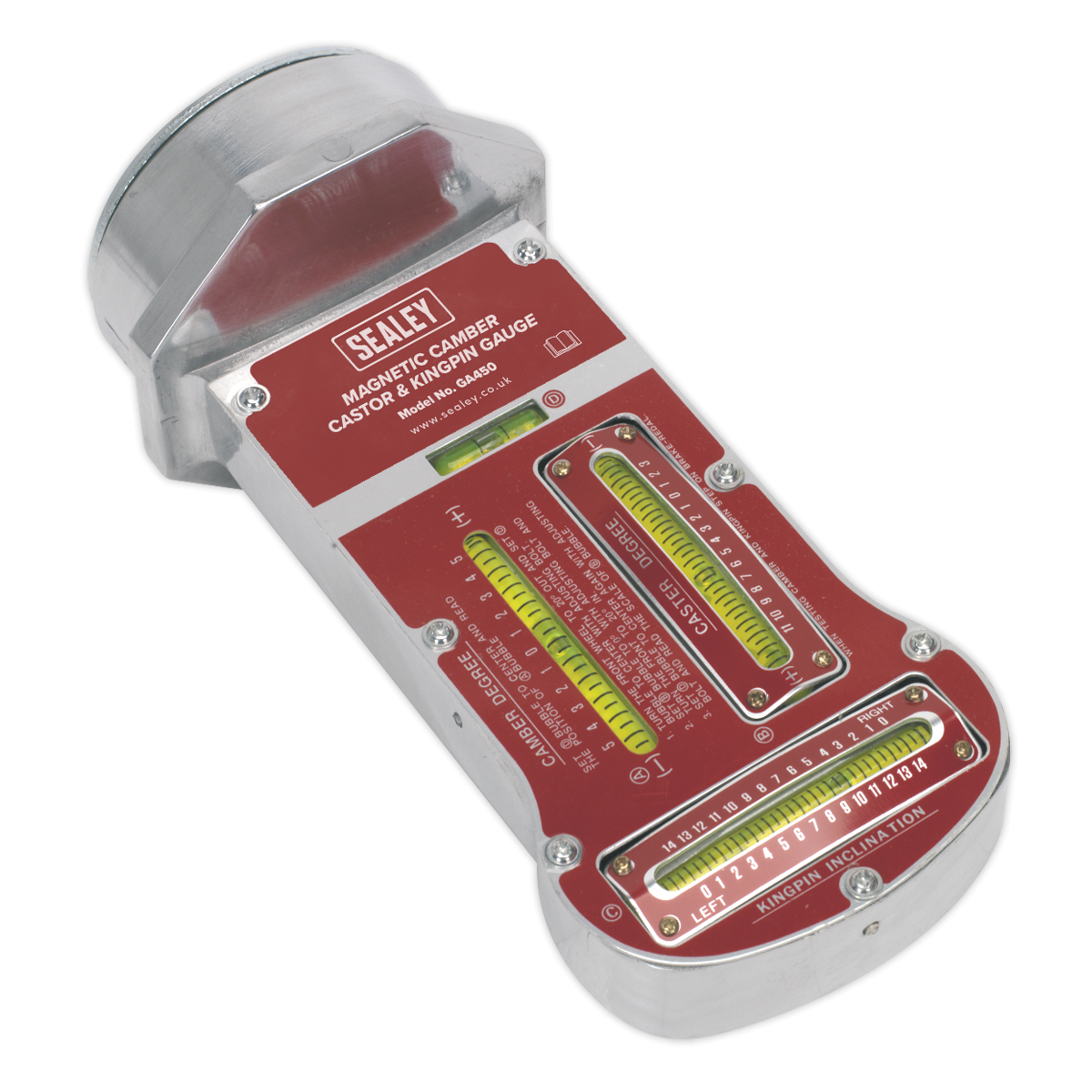 Magnetic Camber Castor & Kingpin Gauge GA450