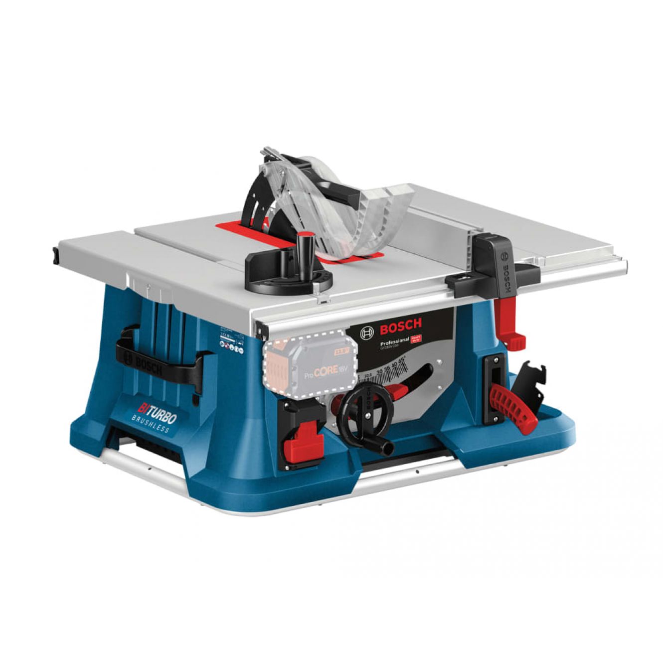 GTS 18V-216 Professional BITURBO Table Saw 18V Bare Unit BSHGTS18V216